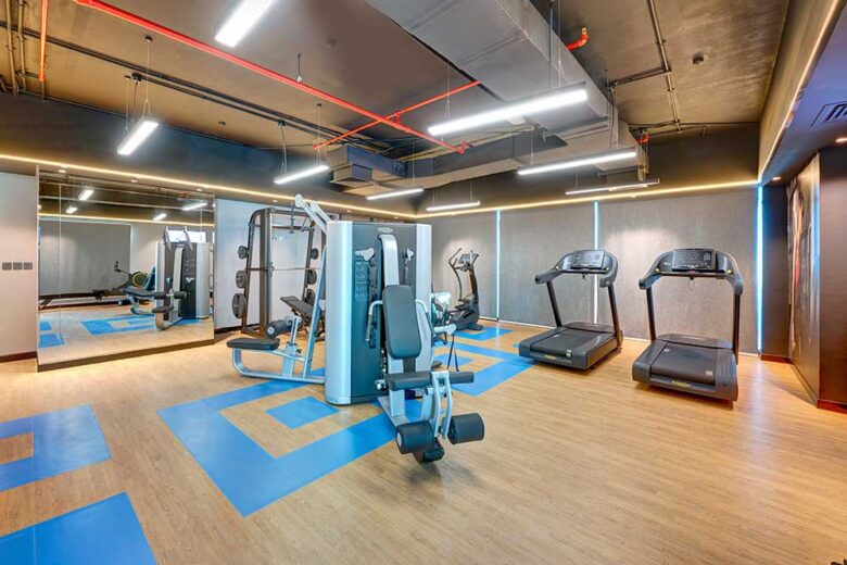 Family Hotel apartment gym